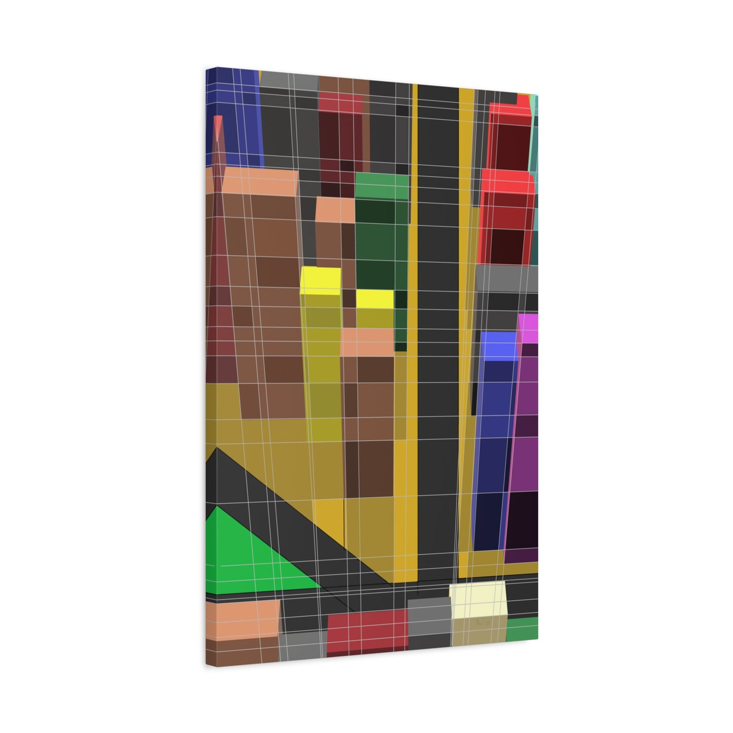 Skyward Urbanscape collage (U)- Free shipping in the US