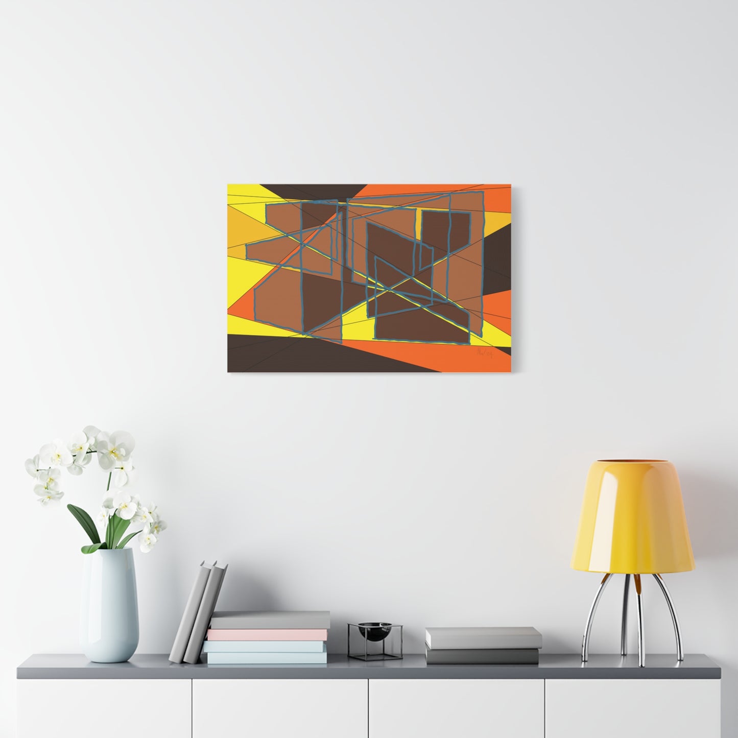 Planar intrigue 1 (A)- Classic canvas