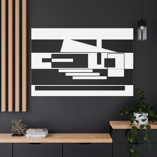Poise in silhouette (A)- Classic canvas (Free shipping in Australia)