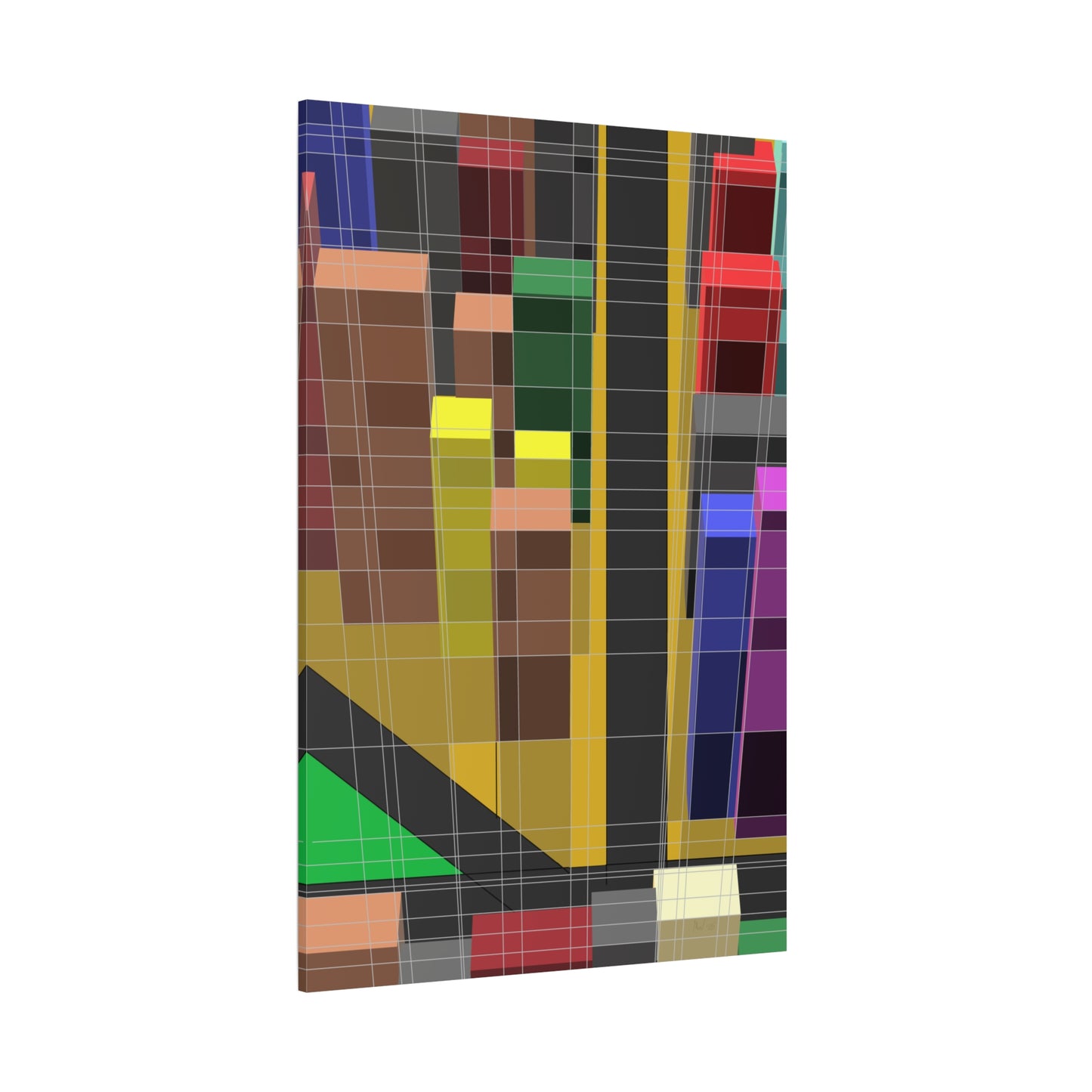 Skyward Urbanscape collage (U)- Free shipping in the US