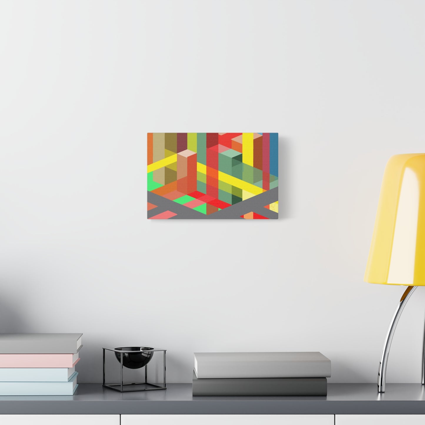 Urban complexity- vibrance (A)- Classic canvas (Free shipping in Australia)
