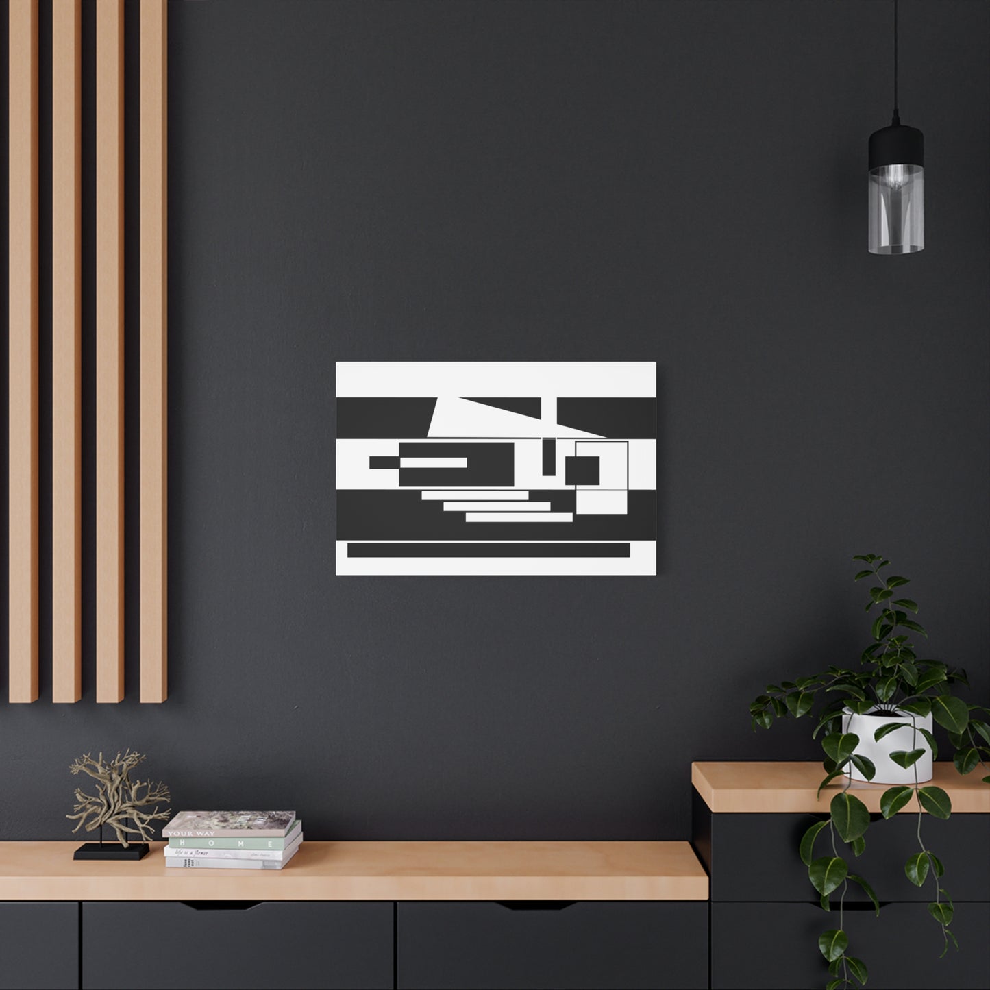 Poise in silhouette (A)- Classic canvas (Free shipping in Australia)