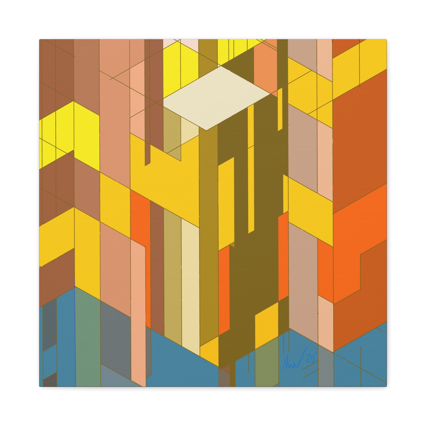 Unity in Complexity (A)- Classic canvas (Free shipping in Australia)