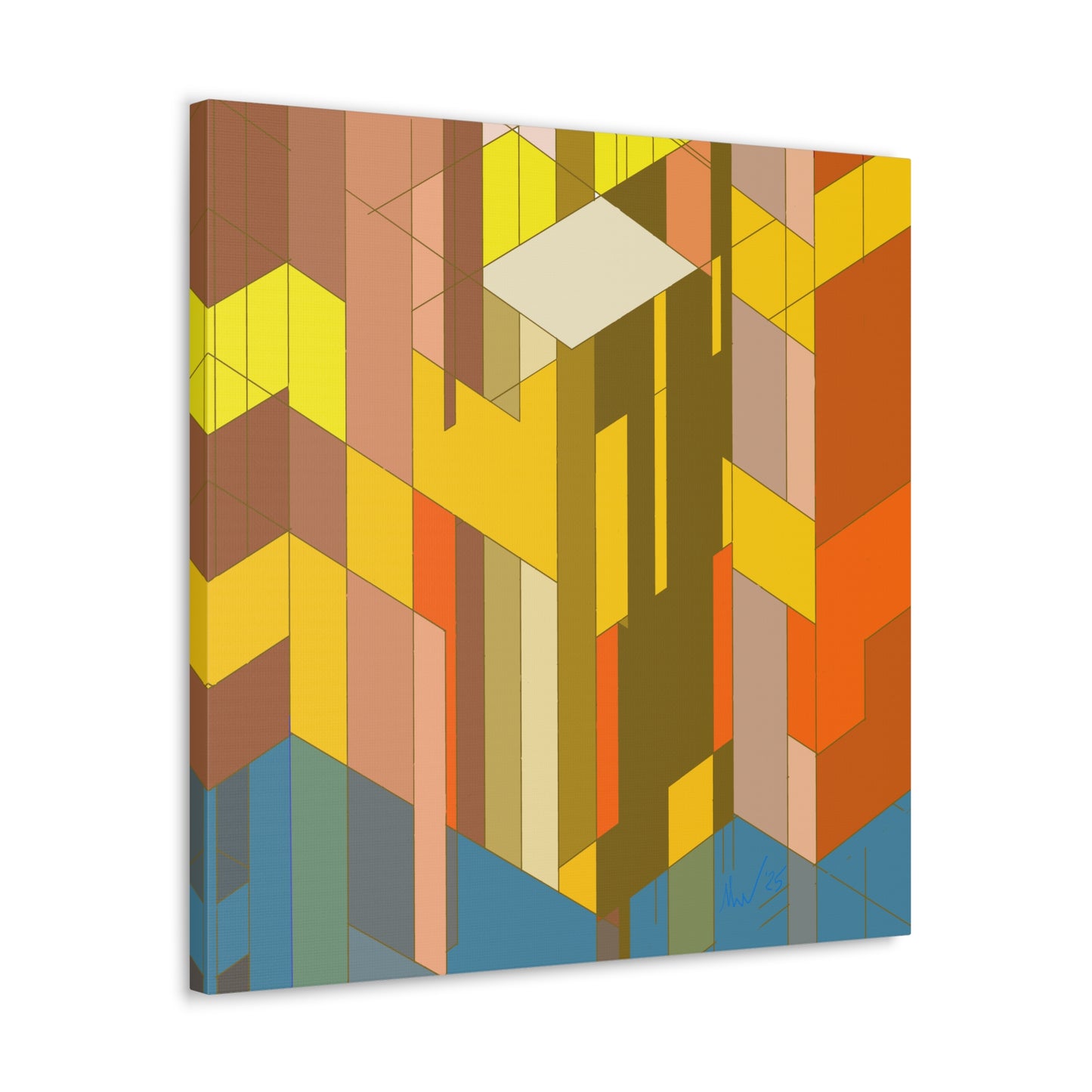 Unity in Complexity (A)- Classic canvas (Free shipping in Australia)