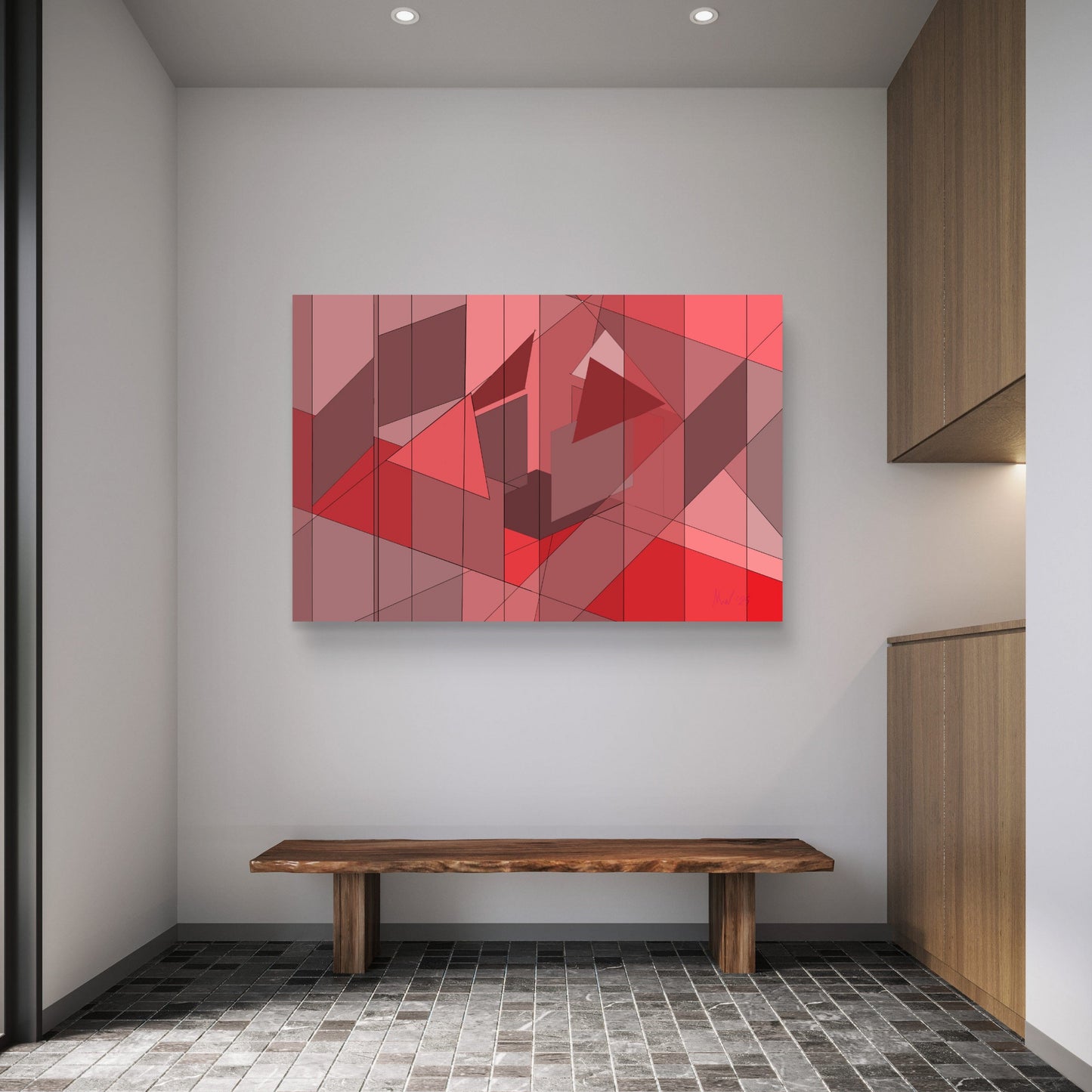 gallery wall set of 4 prints for home decor