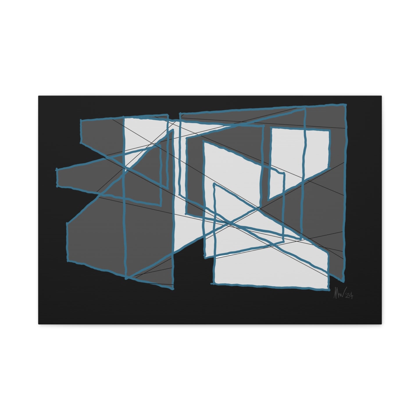 Planar intrigue 3 (A)- Classic canvas