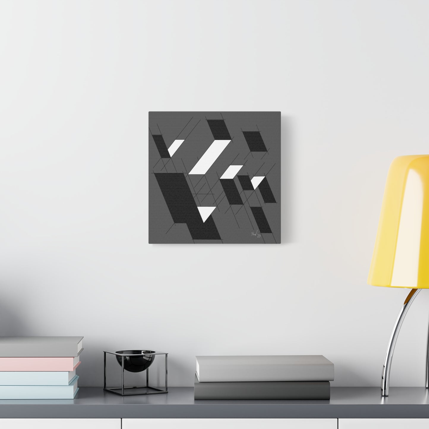 Minimalist floating planes (A)- Classic canvas (Free shipping in Australia)