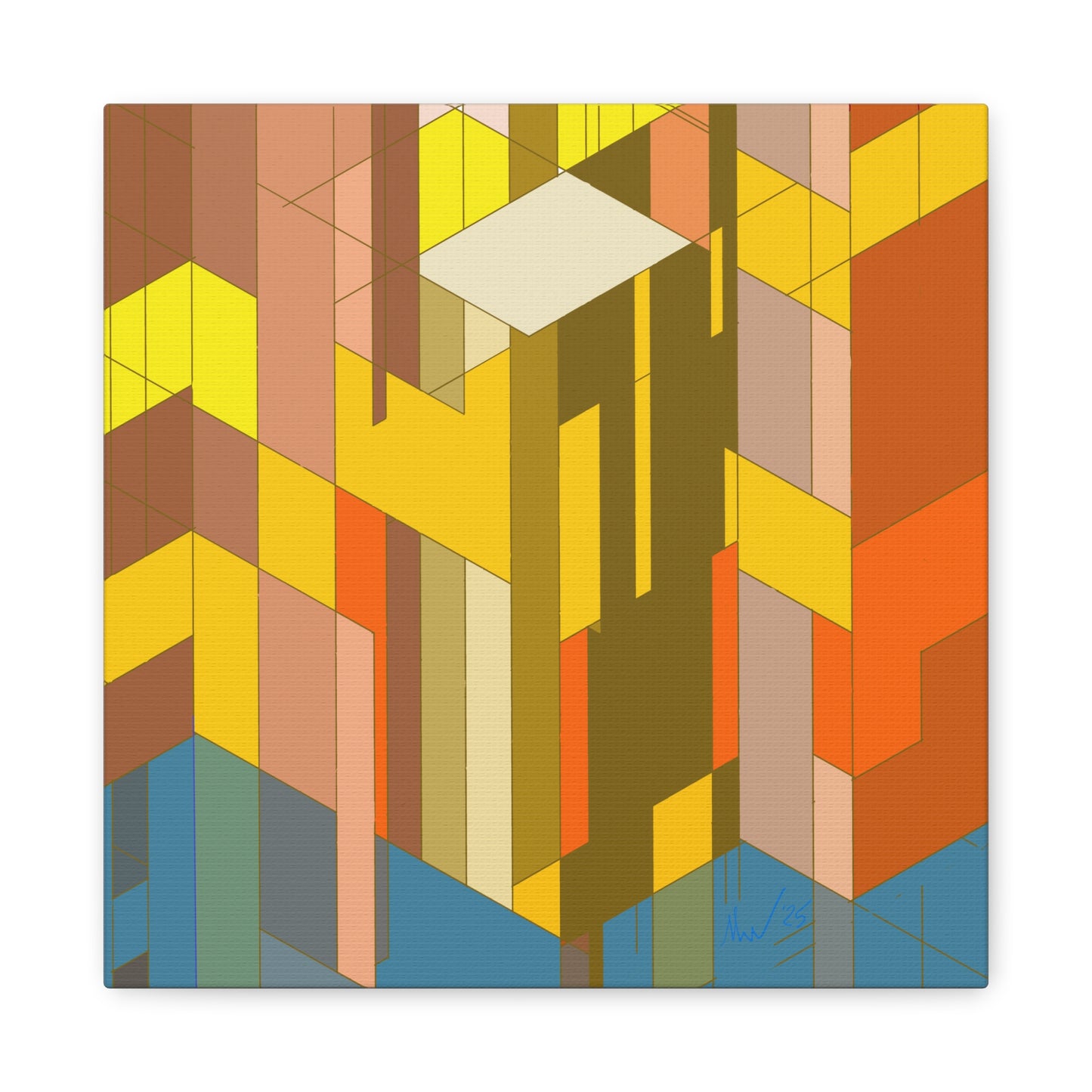 Unity in Complexity (A)- Classic canvas (Free shipping in Australia)
