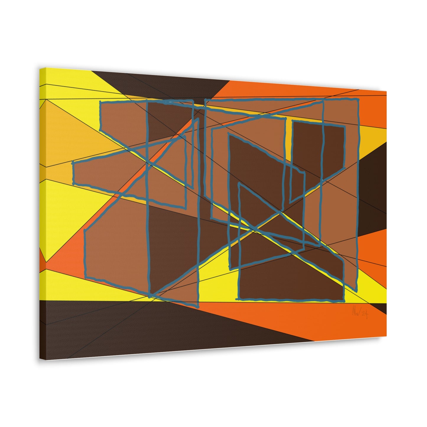 Planar intrigue 1 (A)- Classic canvas
