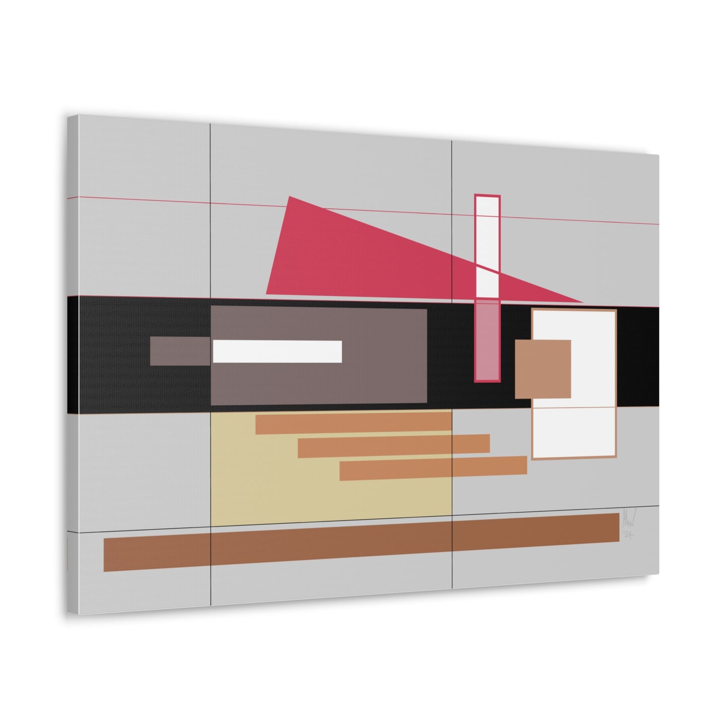 Horizontal poise (A)- Classic canvas (Free shipping in Australia)