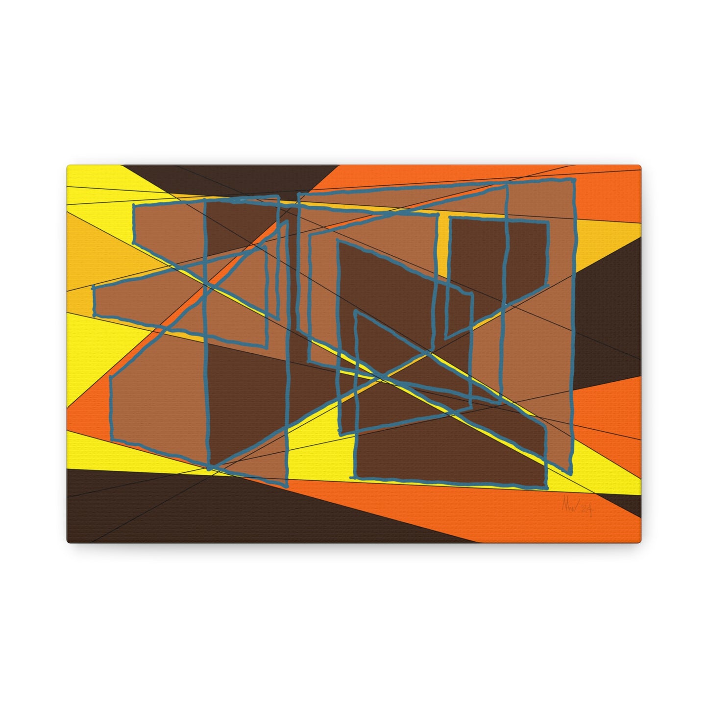 Planar intrigue 1 (A)- Classic canvas
