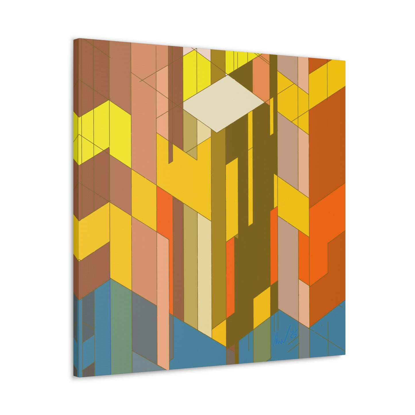 Unity in Complexity (A)- Classic canvas (Free shipping in Australia)