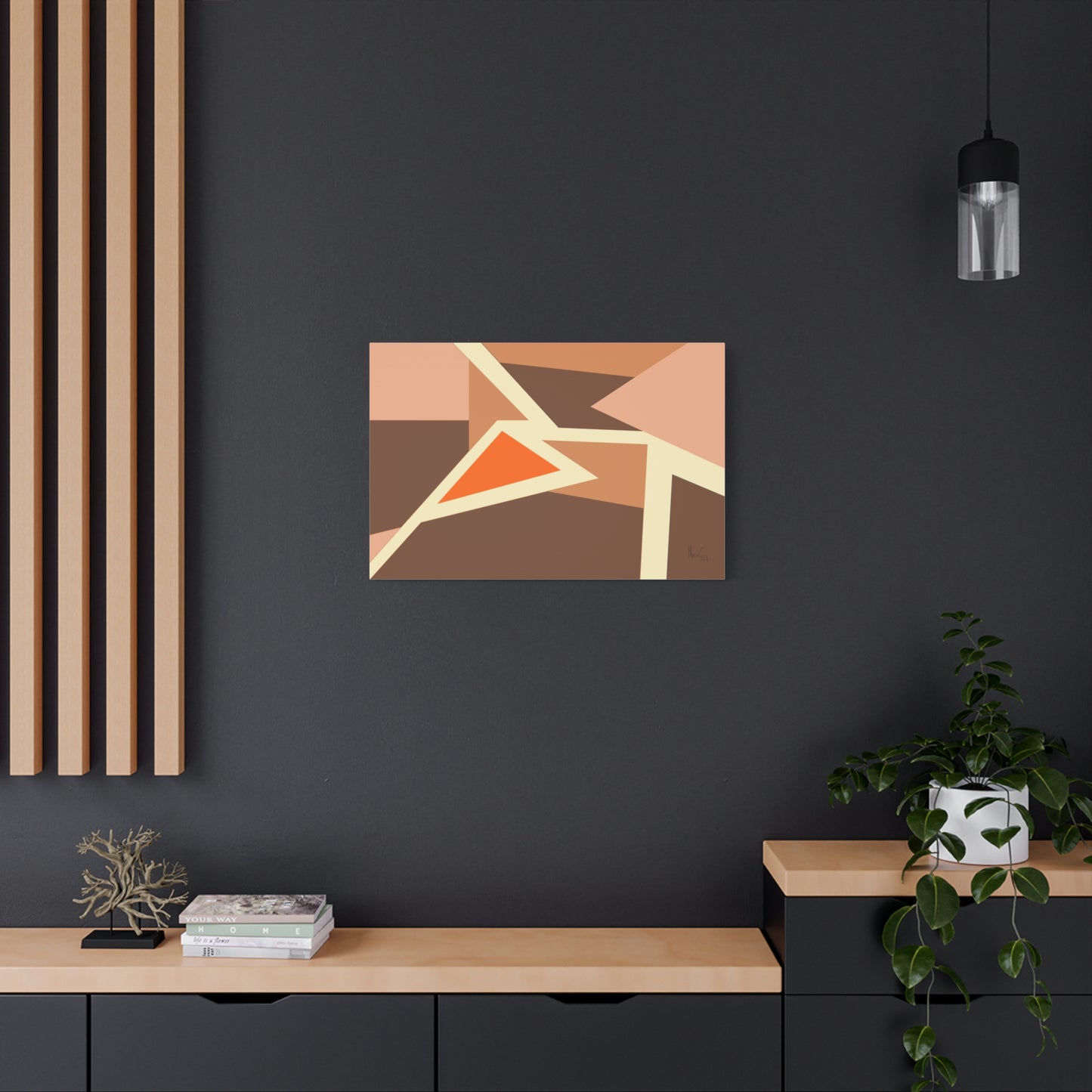 Geometric island (group of 5)- Free shipping in US and Europe
