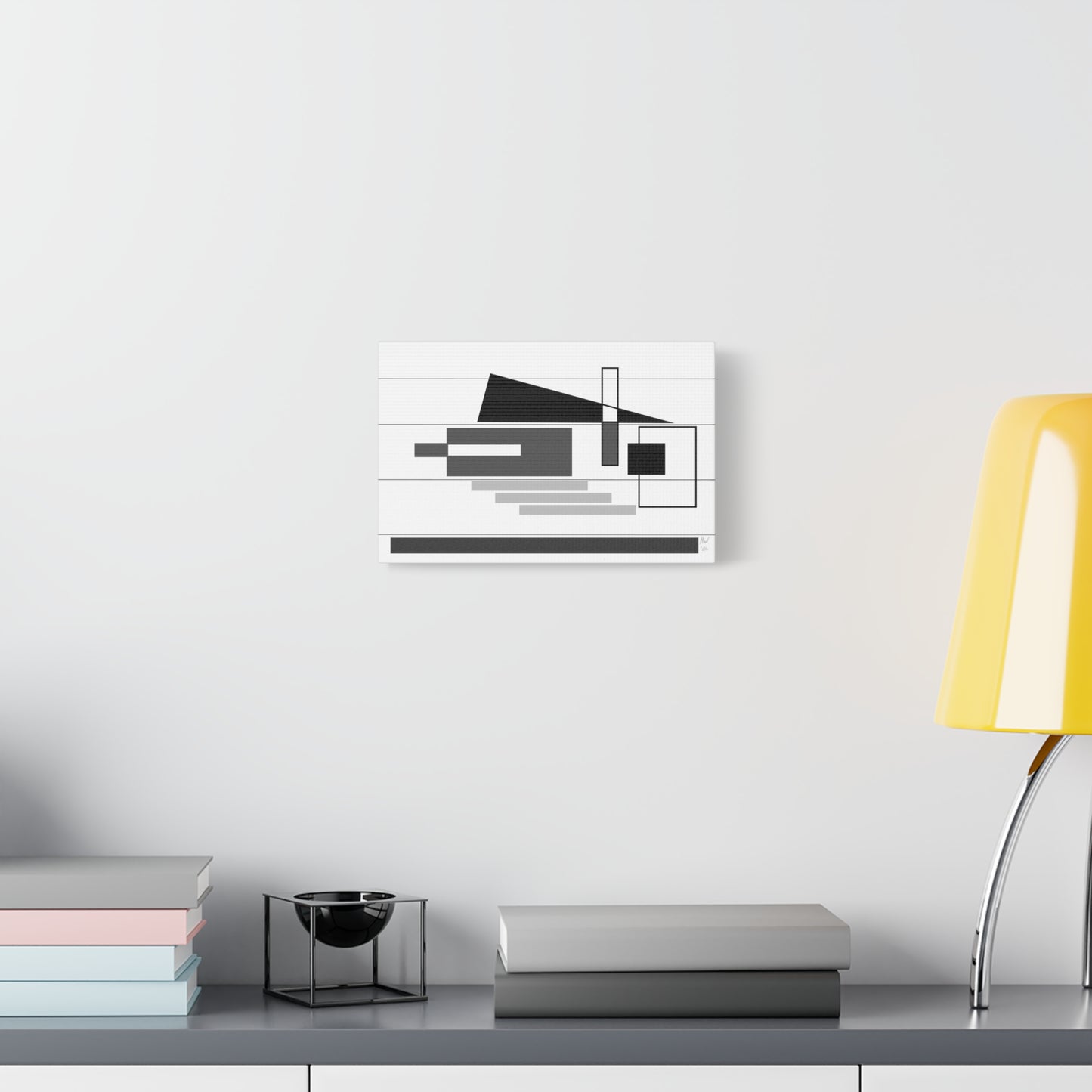 Black and white poise (A)- Classic canvas (Free shipping in Australia)