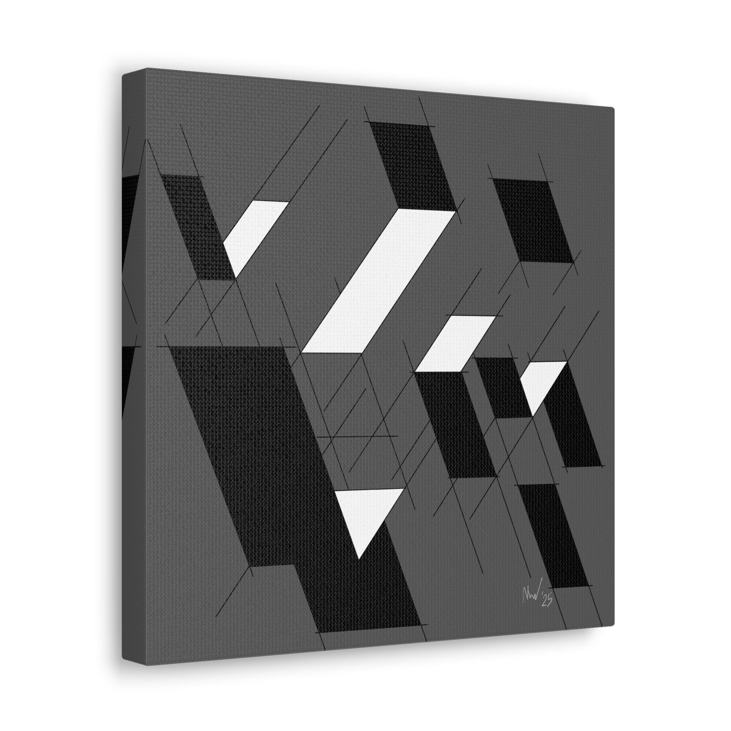 Minimalist floating planes (A)- Classic canvas (Free shipping in Australia)