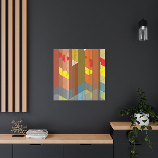 Subdued complexity (A)- Classic canvas (Free shipping in Australia)