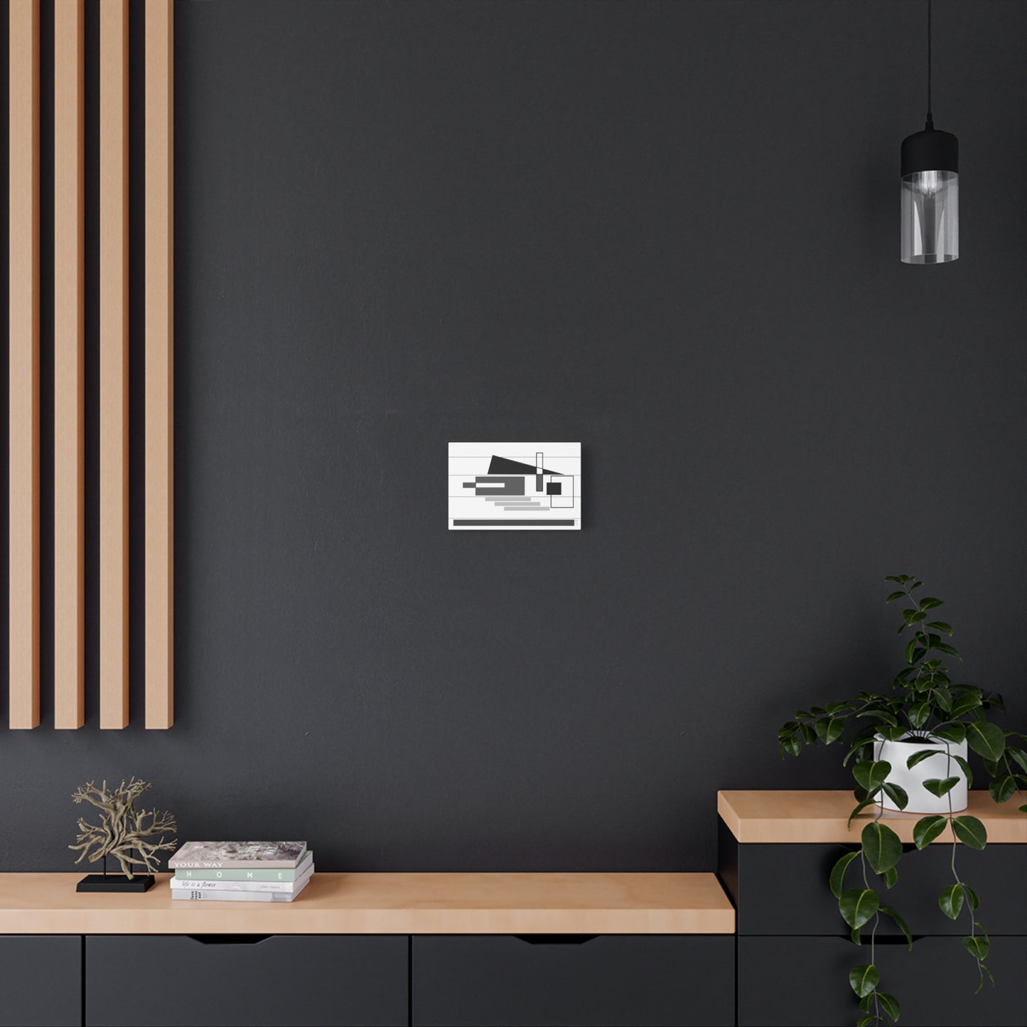 Black and white poise (A)- Classic canvas (Free shipping in Australia)