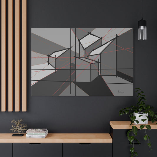 Playful 1 (A)- Classic canvas (Free shipping in Australia)