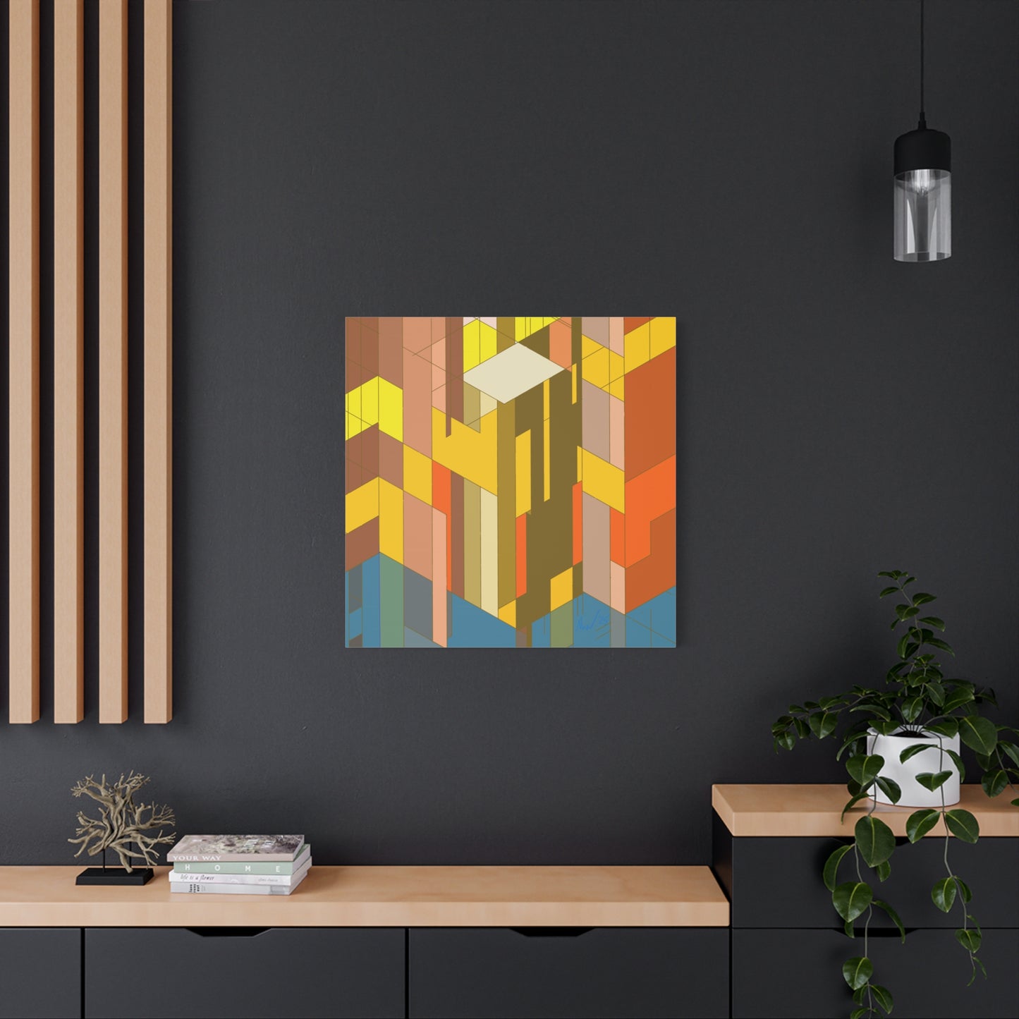 Unity in Complexity (A)- Classic canvas (Free shipping in Australia)
