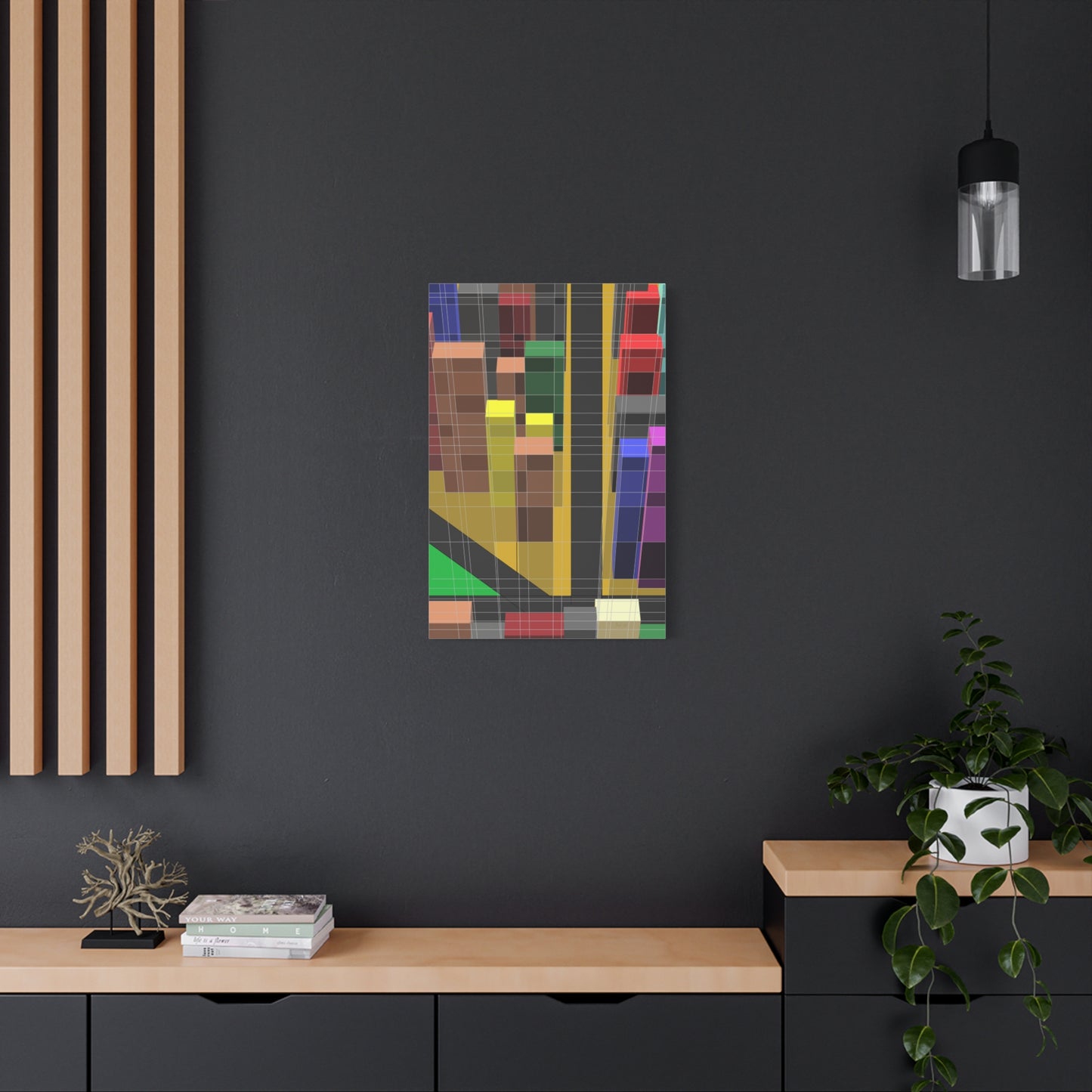 Skyward Urbanscape collage (U)- Free shipping in the US