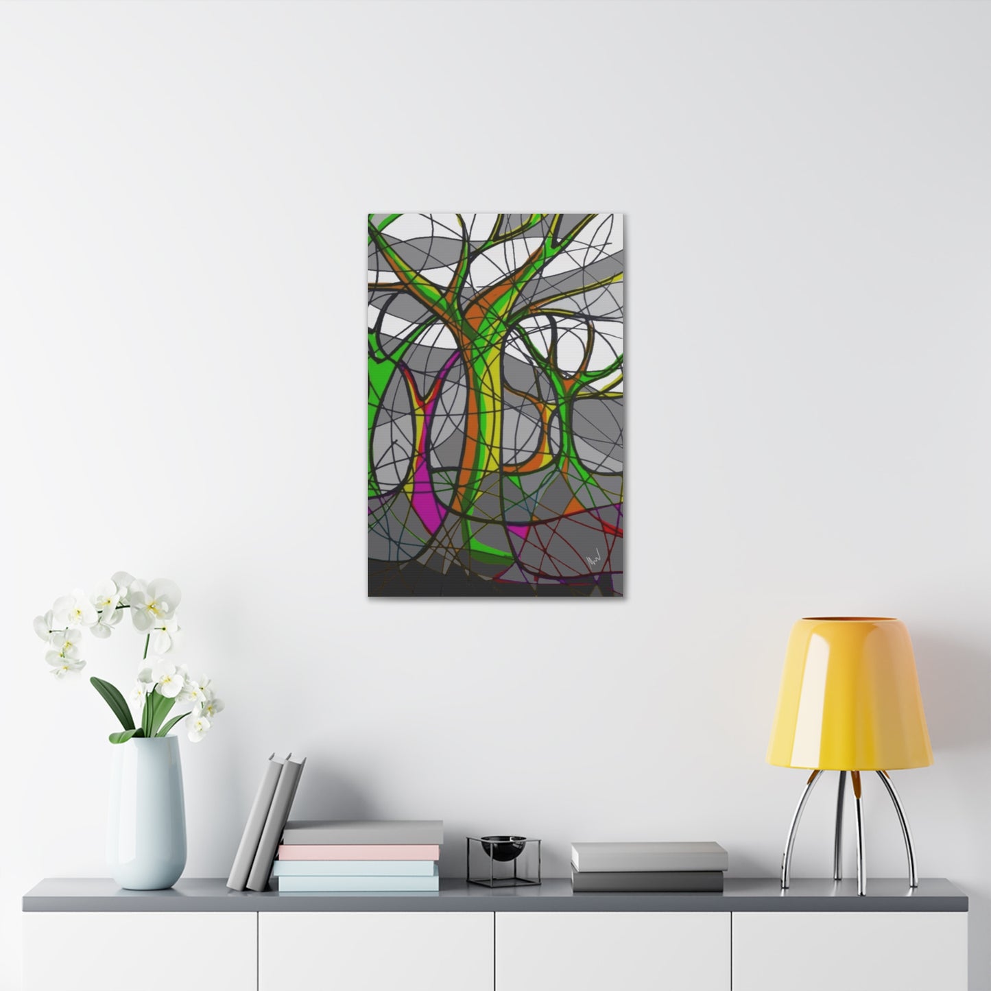 Canvas Gallery Wraps- Bold forest bland