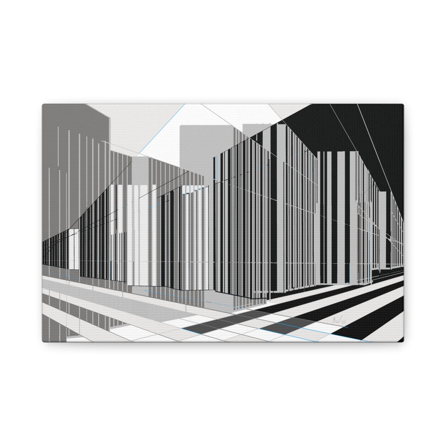 Both and, B & W (A)- Classic canvas (Free shipping in Australia)