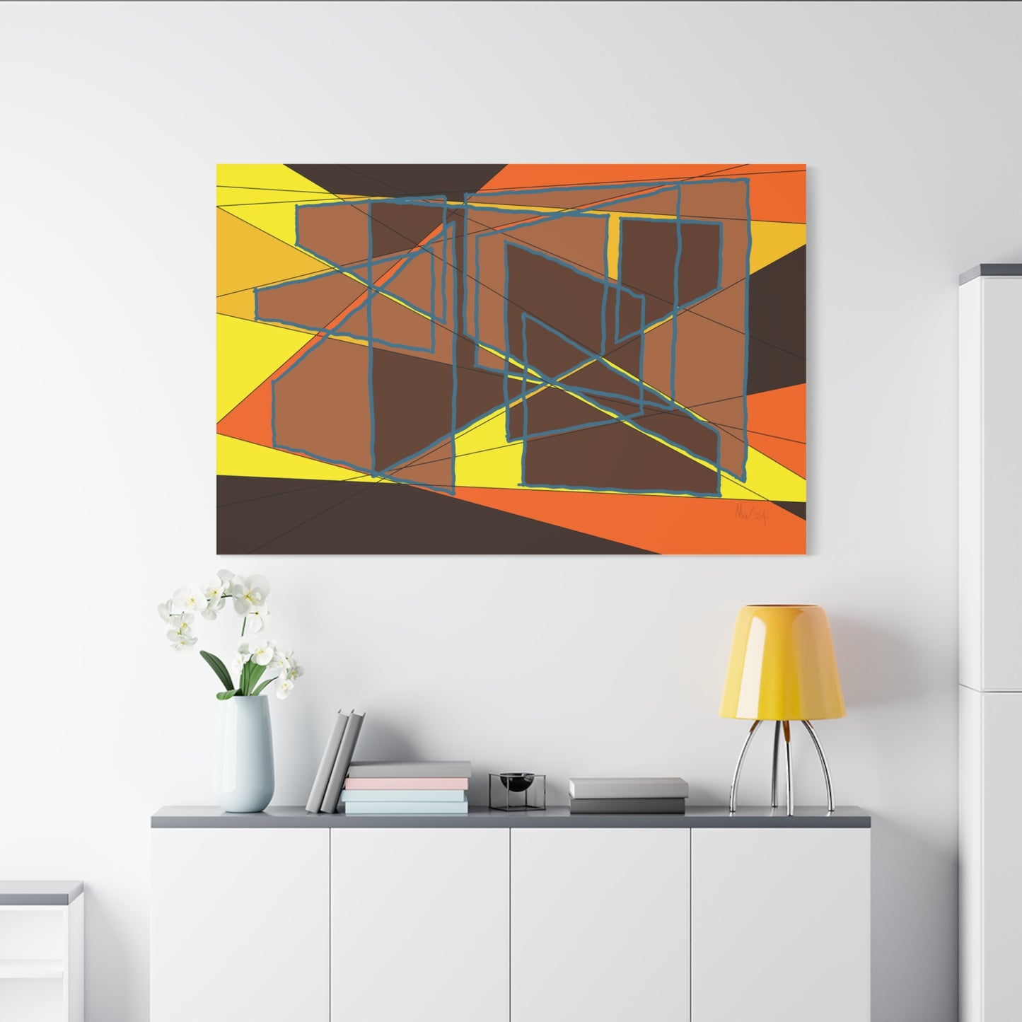 Planar intrigue 1 (A)- Classic canvas
