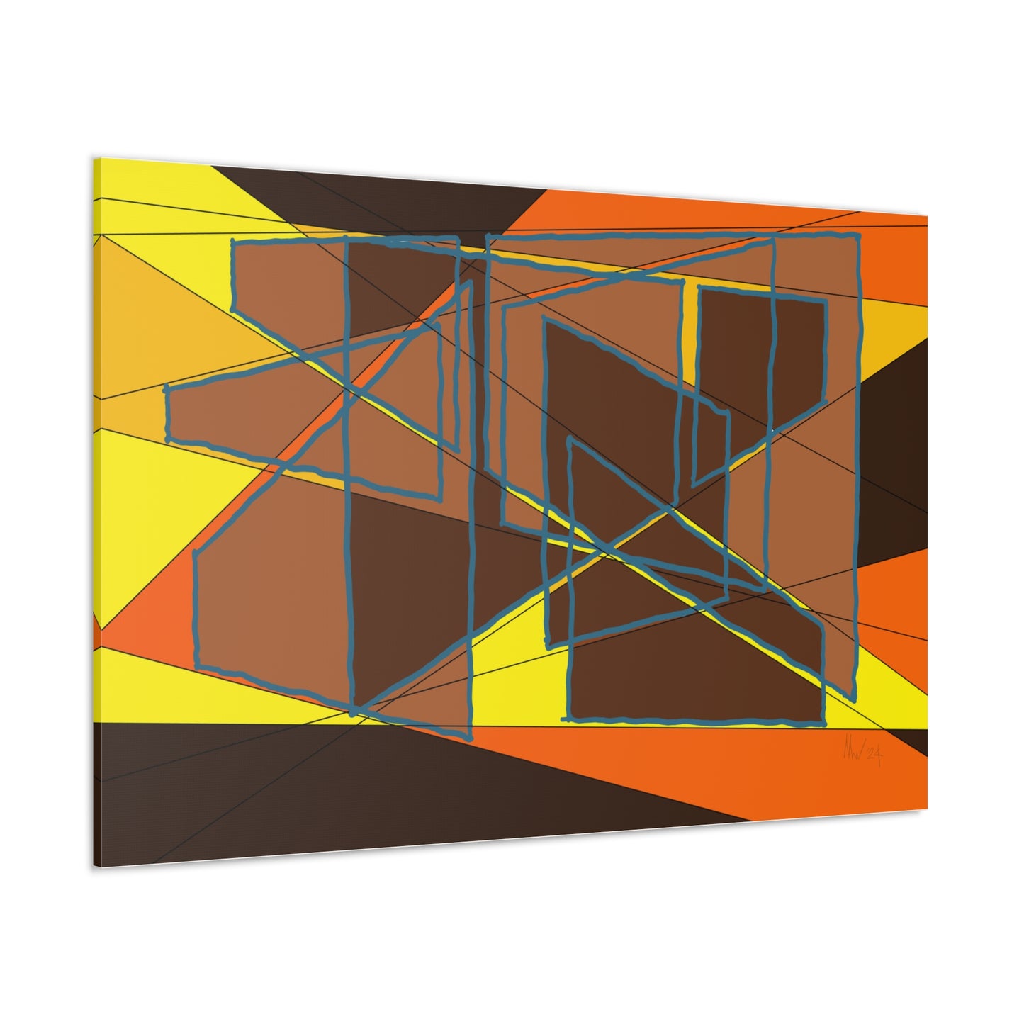 Planar intrigue 1 (A)- Classic canvas