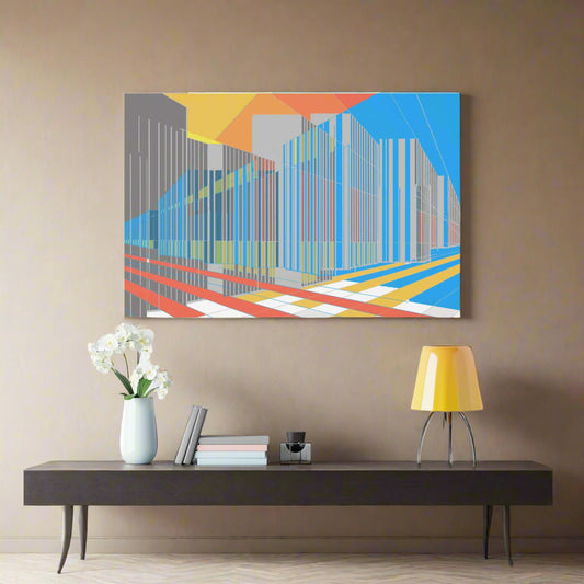 Both and, vibrant sky (A)- Classic canvas (Free shipping in Australia)