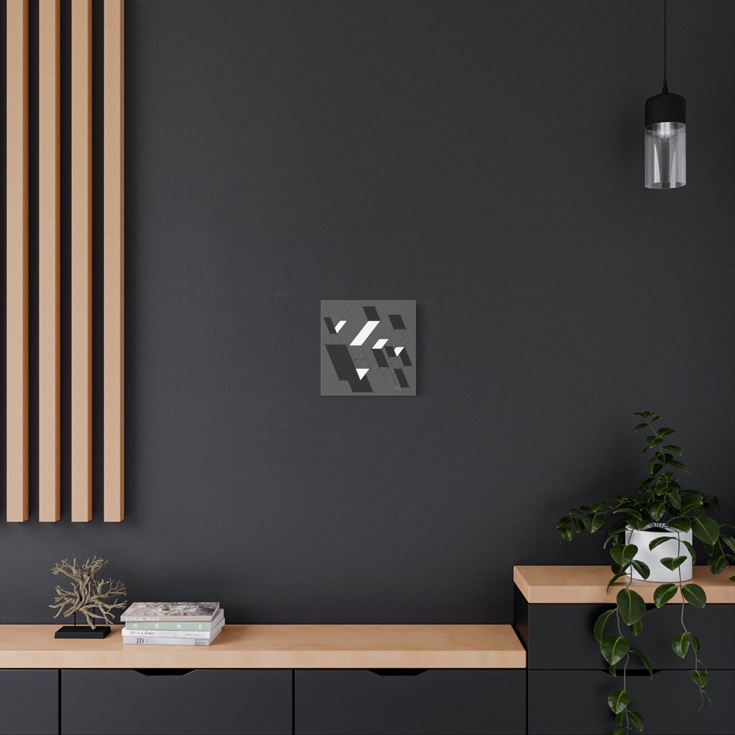 Minimalist floating planes (A)- Classic canvas (Free shipping in Australia)