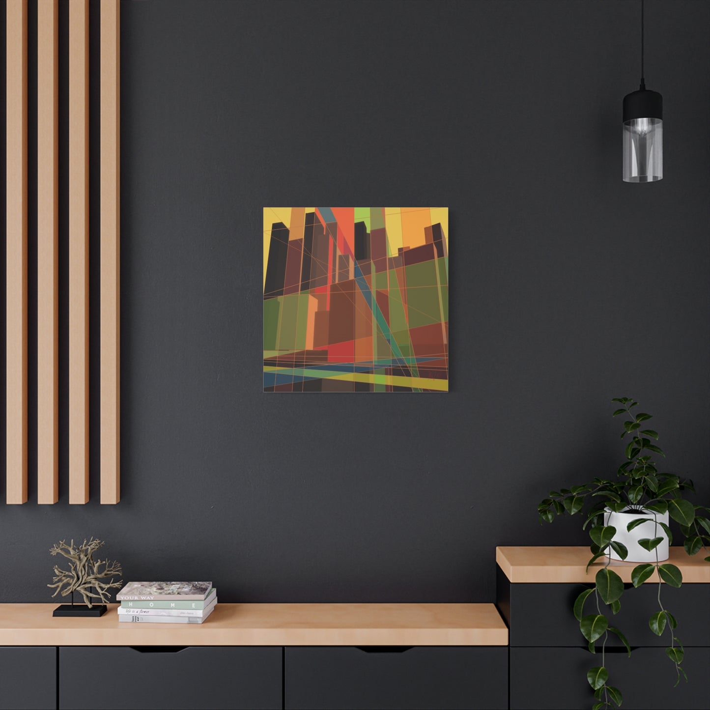minimalist gallery wall set of 5 prints