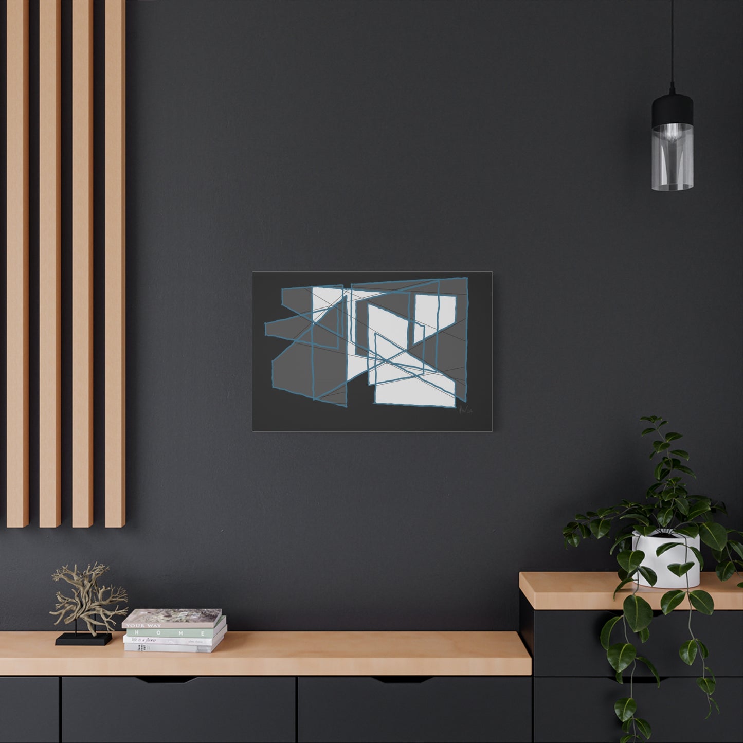 Planar intrigue 3 (A)- Classic canvas (Free shipping in Australia)