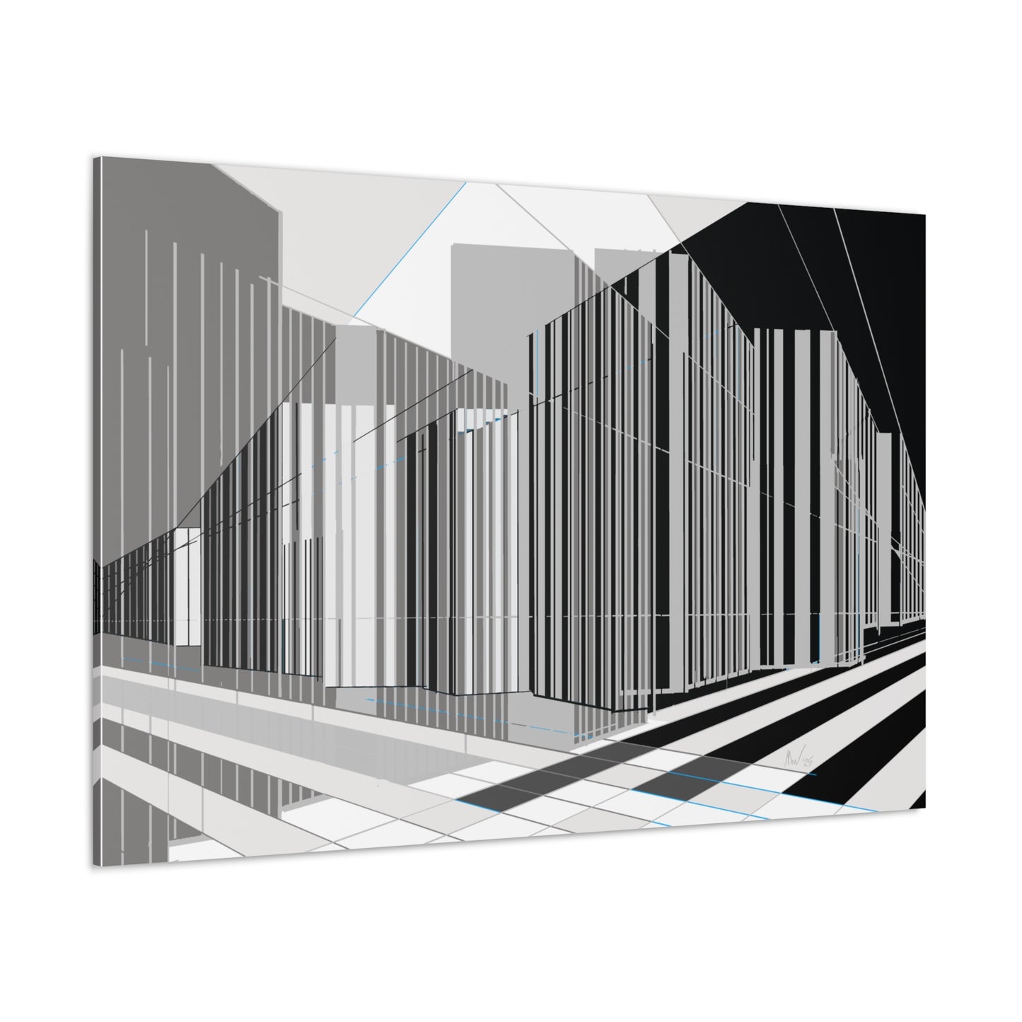 Both and, B & W (A)- Classic canvas (Free shipping in Australia)