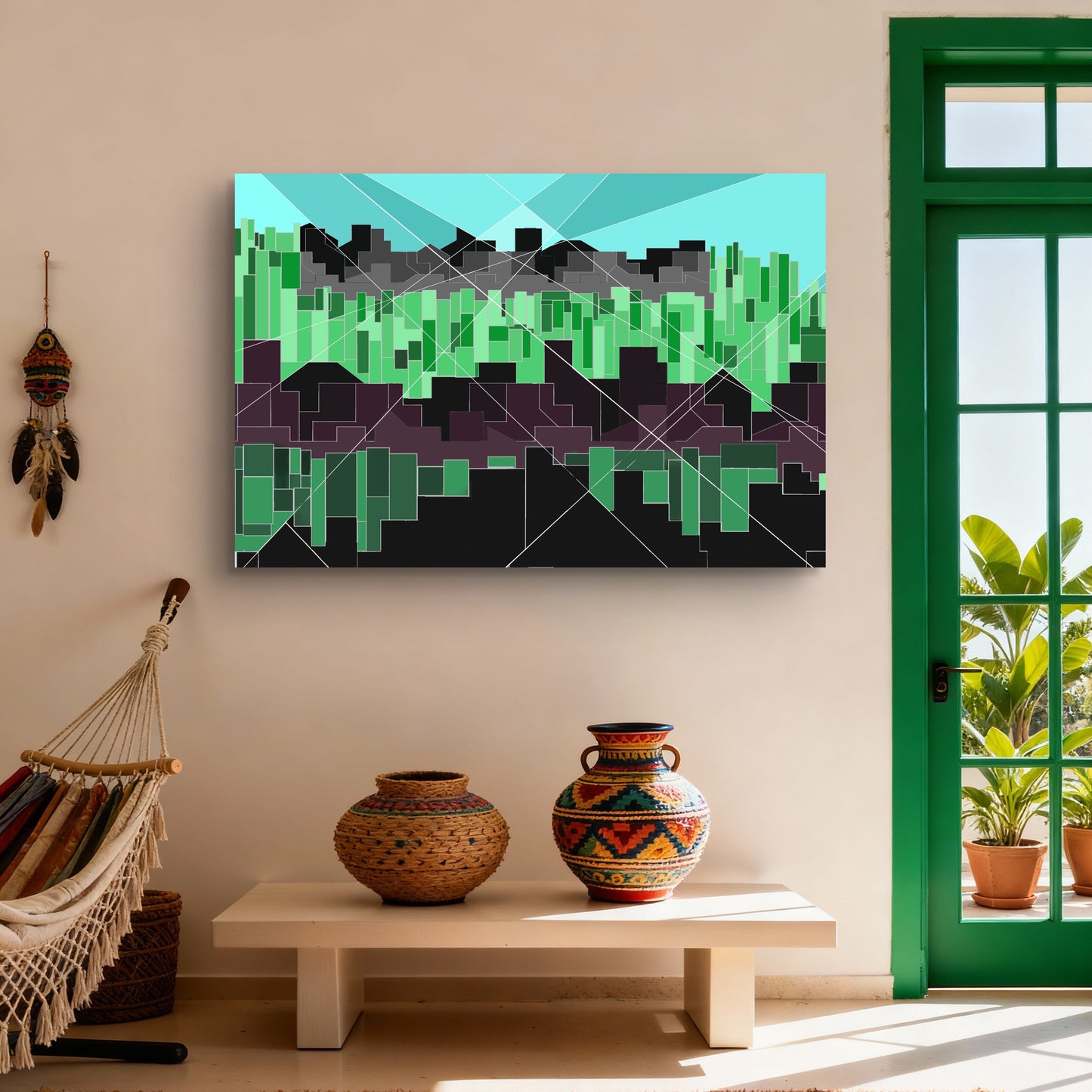 Urban Greenscape (group of 3)- Free shipping in US and Europe