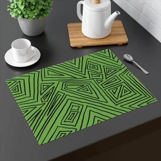Placemat- B on Green